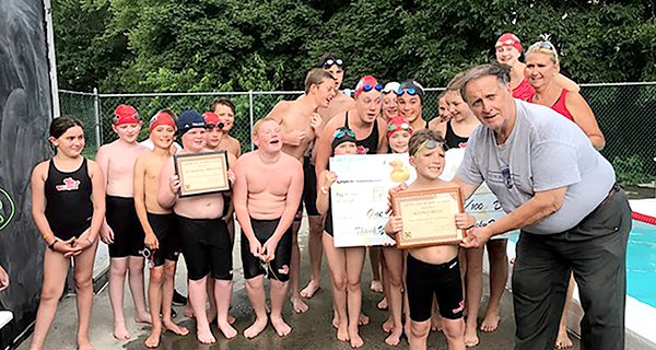 Swim Team raises COA funds