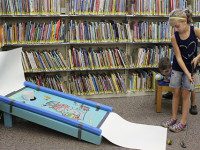Islington Branch Library hosts mini golf
