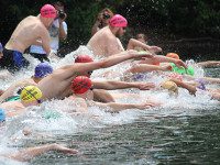 Local swimmers excite in Ehrlich Mile