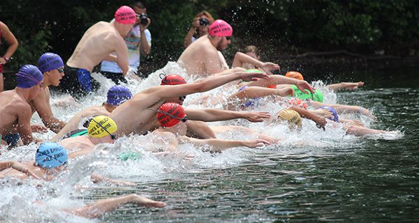 Local swimmers excite in Ehrlich Mile