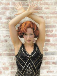 Danna Ofek as an ensemble dancer in Chicago. 
