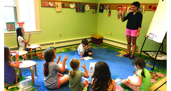 Sign language a hit at Medfield Library