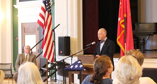 Ceremony celebrates life of James Hugh Powers