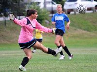 Doyle, Maier, and DS girls ready up