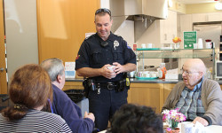 Seniors brew up conversations with cops