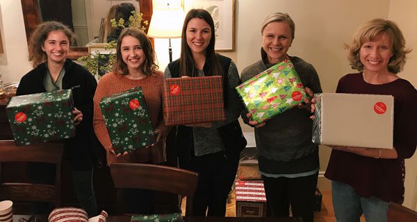 Needham’s Cuddy spearheading Shoebox Project