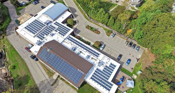 Temple Aliyah opens solar array