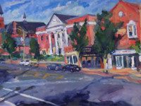St. George art to adorn library