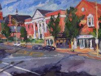 St. George art to adorn library