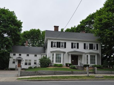 Walpole’s Deacon Willard Lewis House, which dates back to 1827.