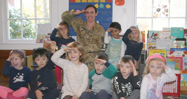 St. John’s Nursery School celebrates Vets Day