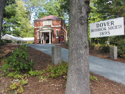 The expertly-curated Sawin Museum, home of the Dover Historical Society, houses an impressive collection of artifacts and exhibits. Photos by Stephen Press