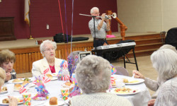 Celebrating longevity with the COA and cake