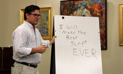 Hurwitz works for Girl Scout Gold