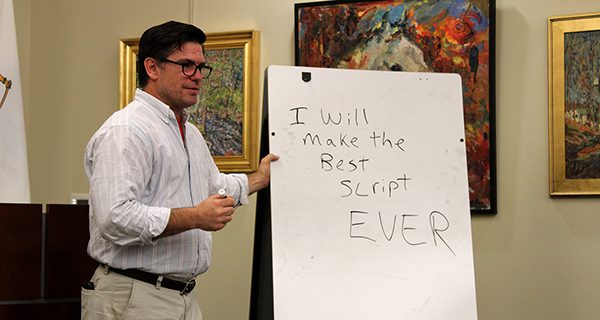 Hurwitz works for Girl Scout Gold