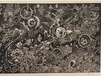 South African prints displayed at Davis