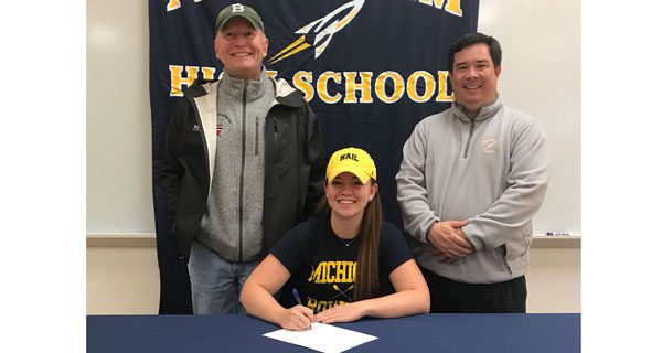 Needham’s Kohl signs with Michigan
