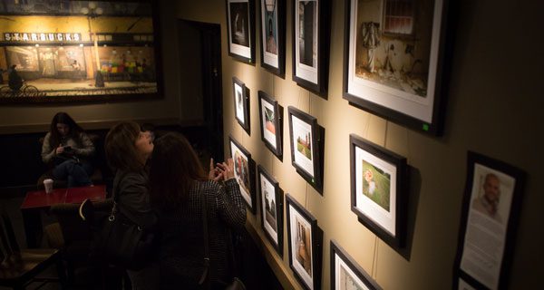 Rick Fink Jr. exhibiting MSH photos