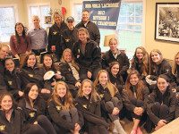 Needham Bank celebrates girls lax champs