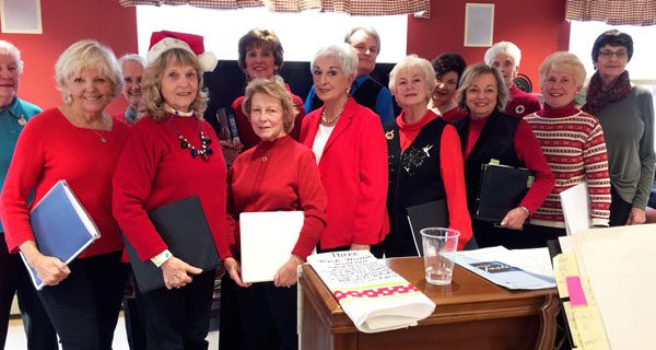 Woman’s Club celebrates COA choir debut