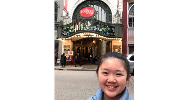 Dover’s Wu performing in ‘The Nutcracker’