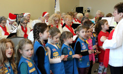 Senior Moments sing for Christmas cheer