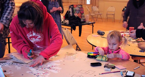 Library presents first holiday wrap-a-thon