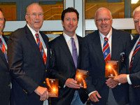 Westwood singers performing with men’s chorus