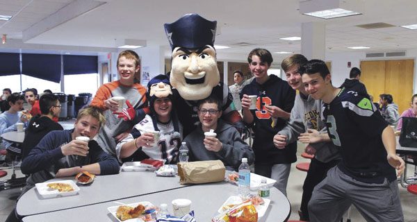 Pollard celebrates breakfast cart benefits