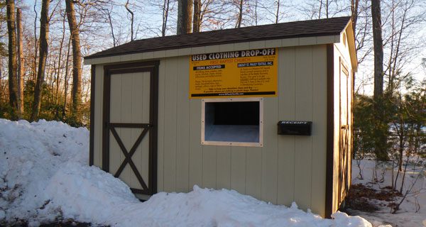 FBC collecting used clothing