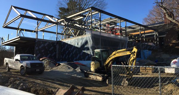 Progress continues on Sherborn Library