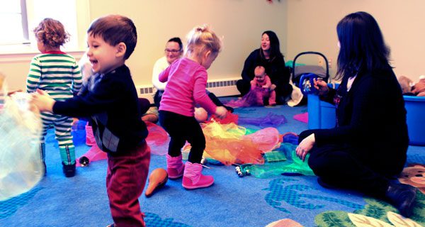 Library hosts toddler playtime