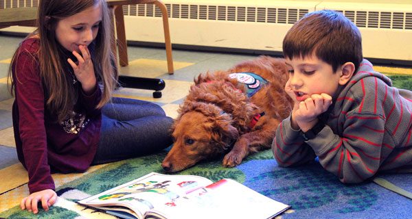 Library offers ‘pawsitive’ reading experiences