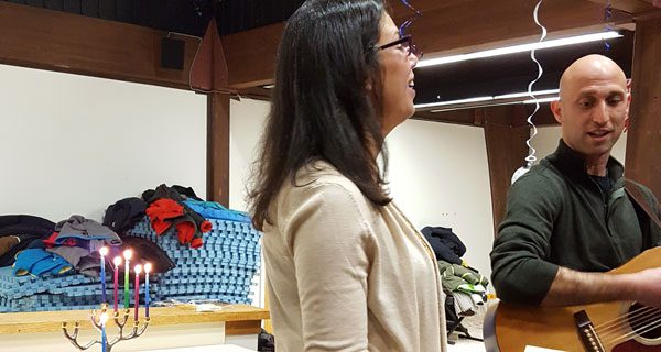 Dover celebrates Hanukkah