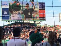 Teacher honored at Fenway Park