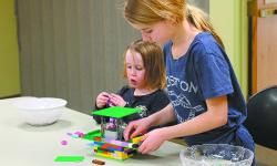 Library hosts space-themed LEGO Challenge