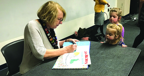 Renowned author Wells holds artist workshop