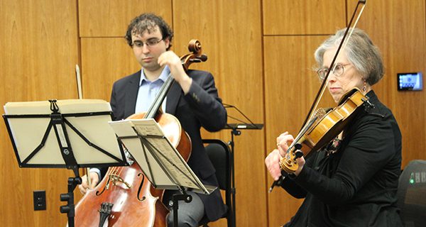 WSO draws music lovers to library