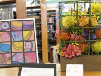 Art in Bloom blossoms at library