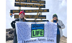 Medfielders take Donate Life to Africa