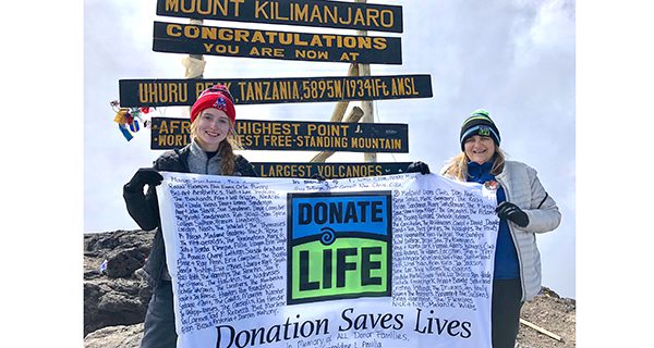 Medfielders take Donate Life to Africa