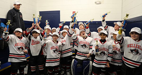 Wellesley Squirt B2 team takes championship