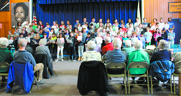 Pine Hill students sing for seniors