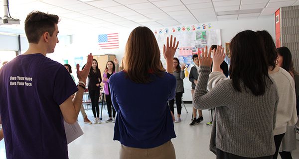 Students STA involved in community