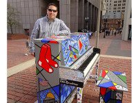 Bruckner, Muthukaruppan showing at Open Studios