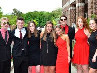 Walpole students walk red carpet