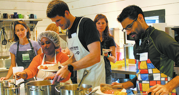 Powisset Farm hosts Ethiopian lunch