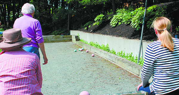 Seniors continue bocce tradition