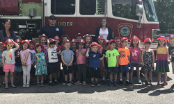 Westwood Nursery School visits farm, FD
