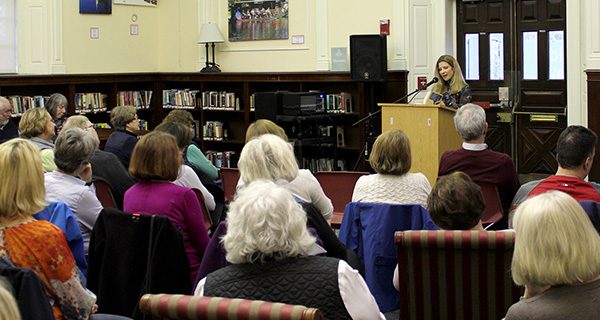 Hometown author returns to Medfield